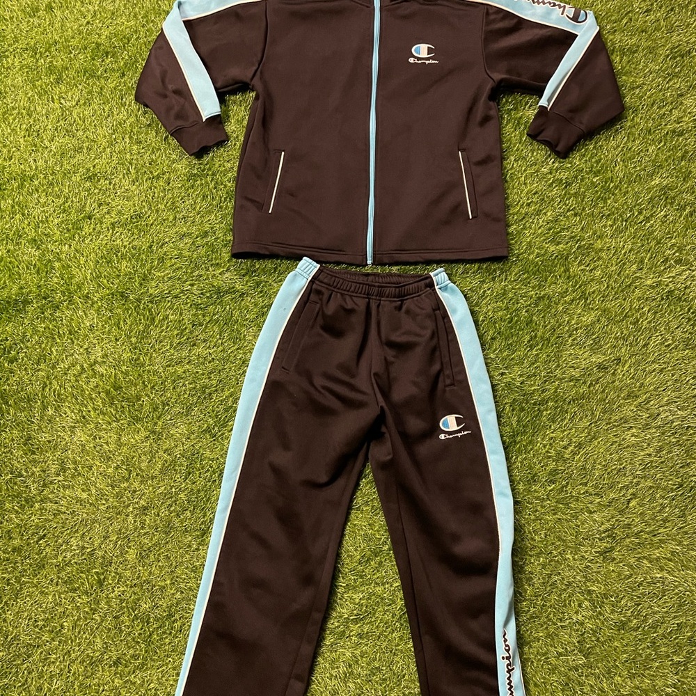 Champion track suit jacket pants Kids Set size 150
